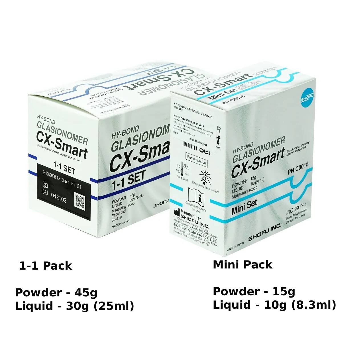 Shofu Hy - Bond Glasionomer Cement Cx Mini Set