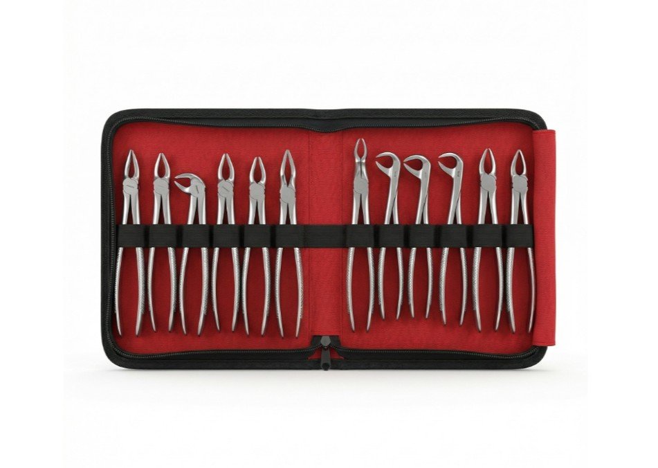 GDC Extraction Forceps Kit (Set Of 12)
