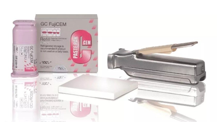 GC Fujicem Luting Glass Ionomer Refill Pack 13.3g Cartridge